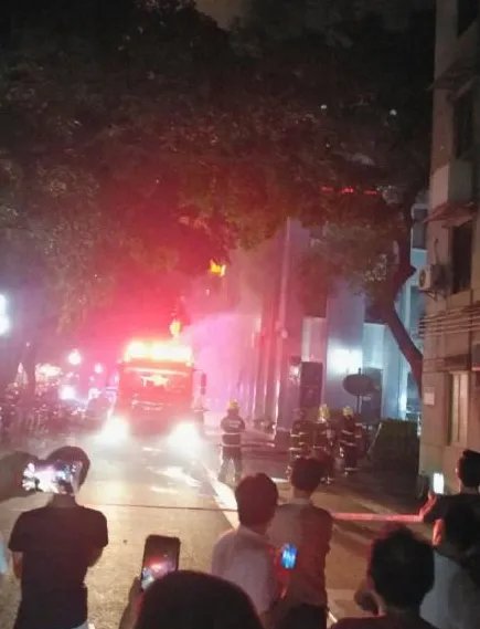 广州沙面岛火灾有人员伤亡吗?