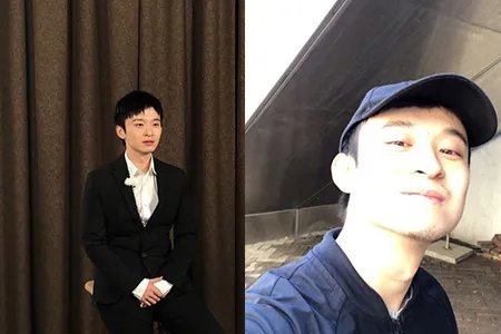 董子健晒照遭调侃 微博秀照自称瘦了