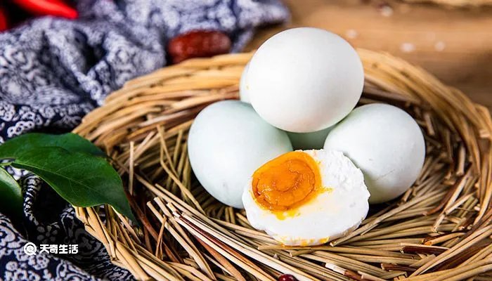 咸鸭蛋的保存方法