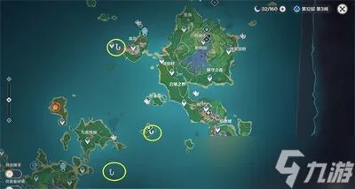原神稻妻钓鱼点在哪里在哪 详细在哪里攻略