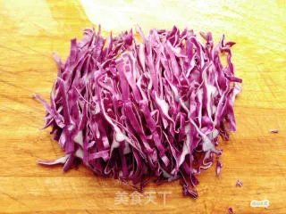 凉拌紫甘蓝
