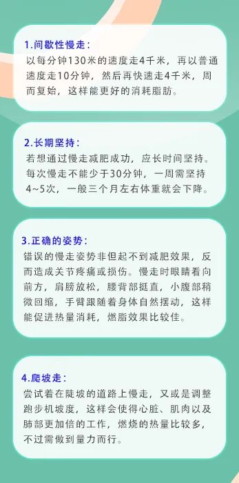 慢走可以减肥吗