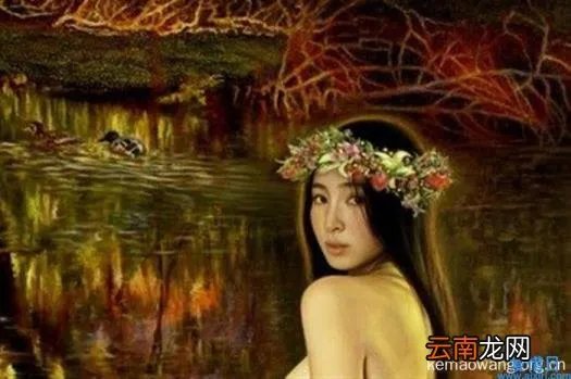 东方神女李勤凸点 李勤油画作品欣赏