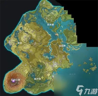 《原神》世界地图全貌介绍