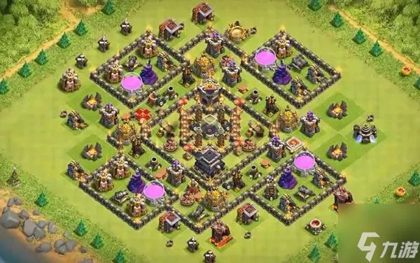 部落冲突9本最强布阵复制链接2023 九本最强阵型2023最新