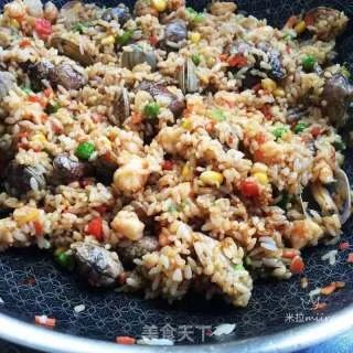 海鲜炒饭