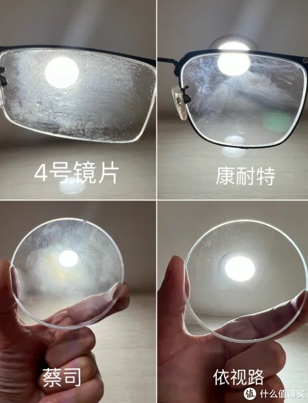 眼镜镜片到底有没有必要买贵的?多角度测评对比依视路、蔡司、康耐特 镜片!