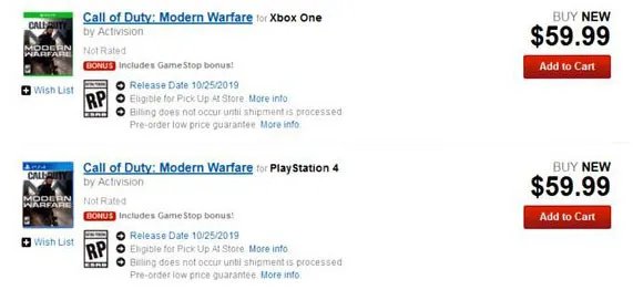 《使命召唤16》版本区别介绍一览 COD16各版本区别对比