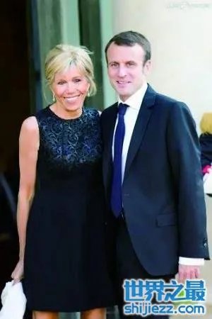 法国总统马克隆妻子年轻照片曝光,年轻时竟是大美女