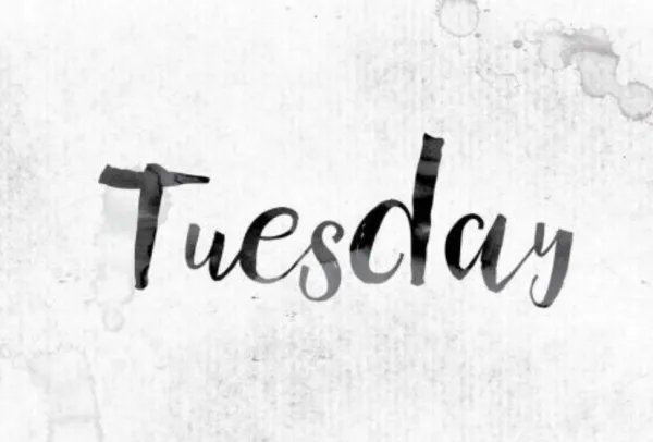 星期二用英语怎么说？