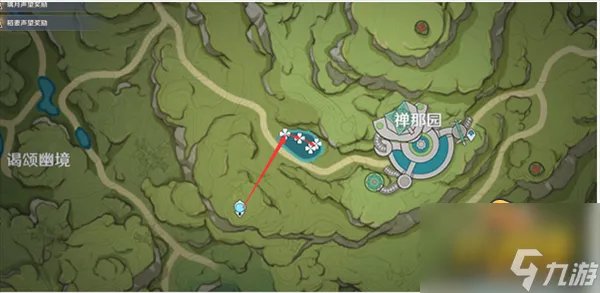 原神月莲在哪 月莲采集路线图一览