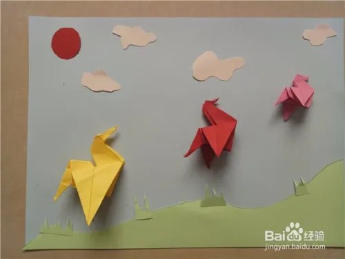 纸贴画制作方法