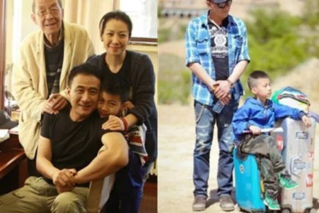 康康一人探班胡军 半夜抹泪独自离开