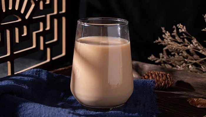 适合发朋友圈的奶茶图片