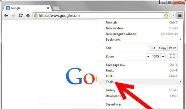 谷歌英文版浏览器