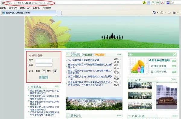 在南京中医药大学网络教育平台上怎么提交作业