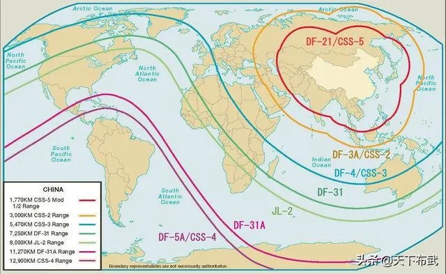 洲际导弹想要覆盖全球，需要多远的射程？必须要达到2万公里吗？