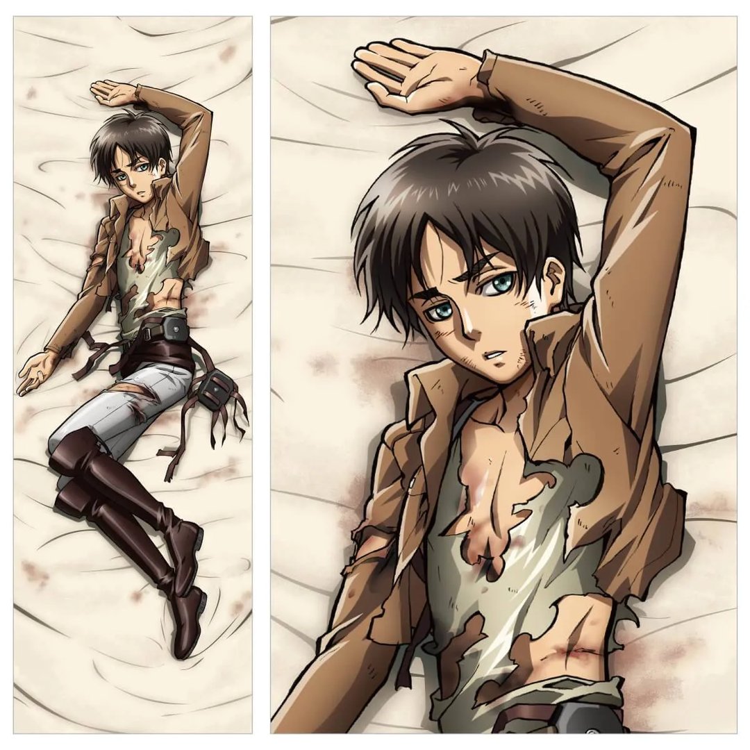 《进击的巨人》官方推兵长等身抱枕 姿态过于妖娆