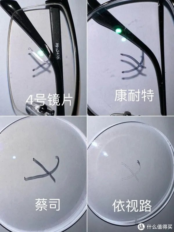 眼镜镜片到底有没有必要买贵的?多角度测评对比依视路、蔡司、康耐特 镜片!