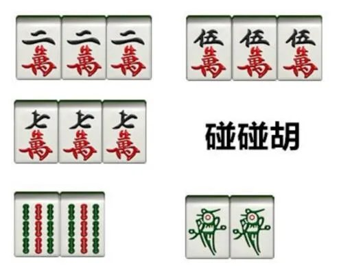 麻将胡牌牌型图解大全，八种胡法图片