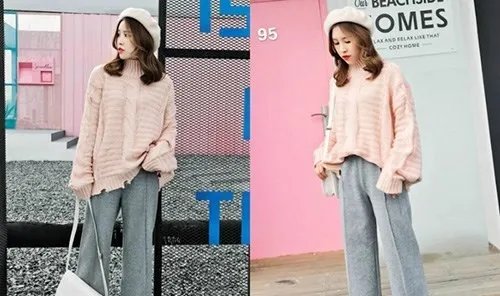 大粗腿穿什么裤子显瘦