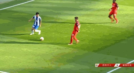 西甲，西班牙人0-1塞维利亚，6轮不败被终结，武磊射门被扑出，如何评价武磊的表现？