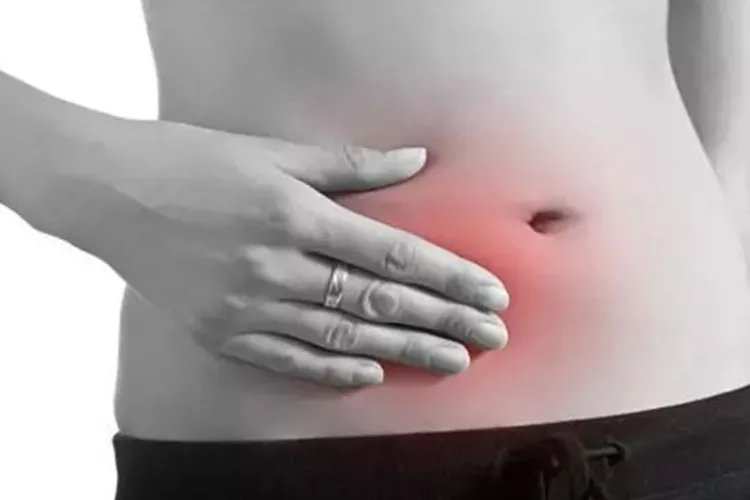 肚子疼位置图片大全