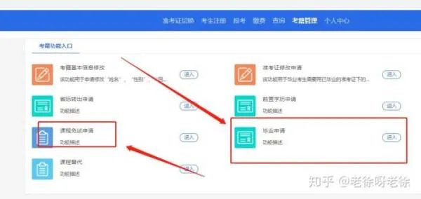 四川省教育考试院官网自考栏怎么用啊?