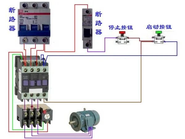 接触器接线图详解