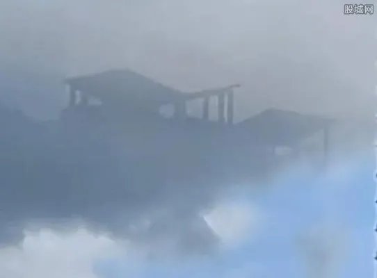 海口街头出现海市蜃楼 画面曝光如仙境天宫一样