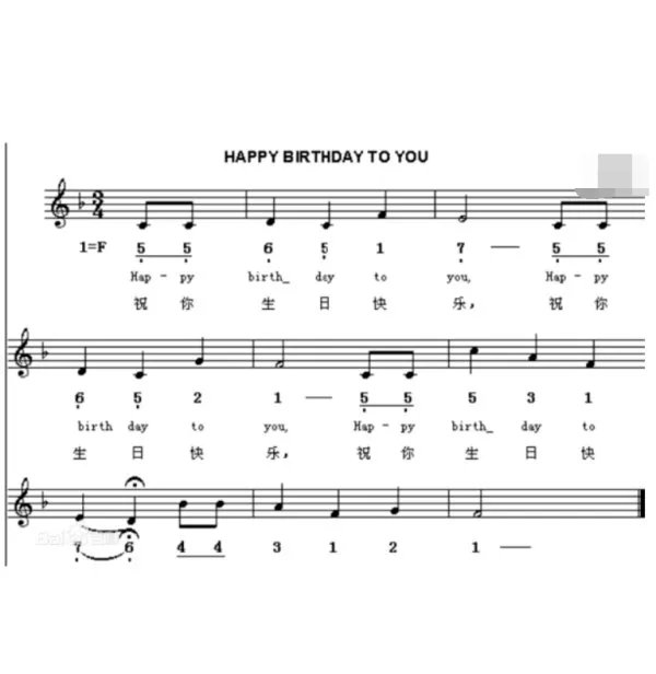 简单的乐谱有哪些?