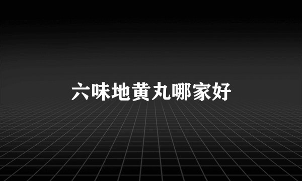 六味地黄丸哪家好