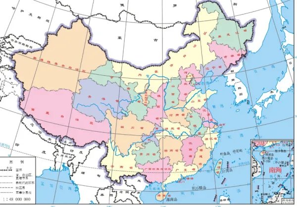 中国地图高清全图图片