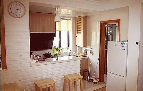 开放式厨房吧台装修效果图 别出心裁的厨房吧台设计