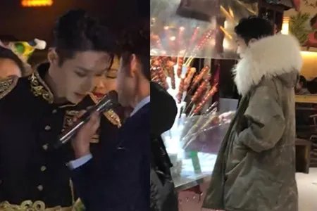 张艺兴小摊被偶遇 晚会现场暖心小举动令网友疯狂点赞