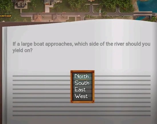 《纳迪亚之宝》橡皮艇考试答案分享 橡皮艇考试答案是什么
