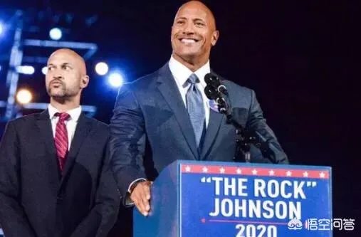 巨石强森或将竞选美国总统,他能抗住印度总理的“握手杀”吗?