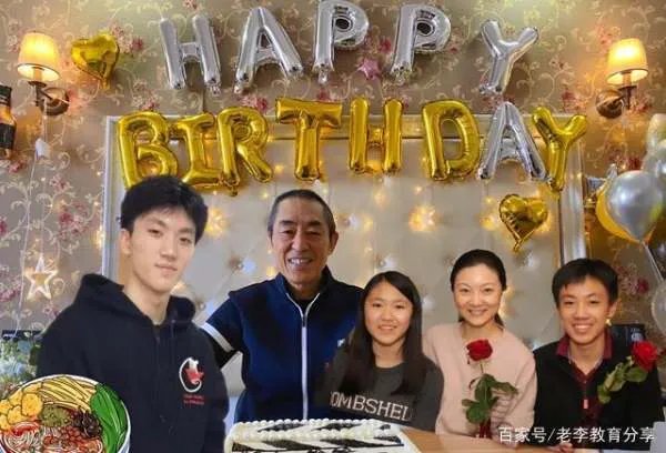 张艺谋的妻女去探班，陈婷打扮的很年轻，你羡慕张艺谋夫妻两人的爱情吗？