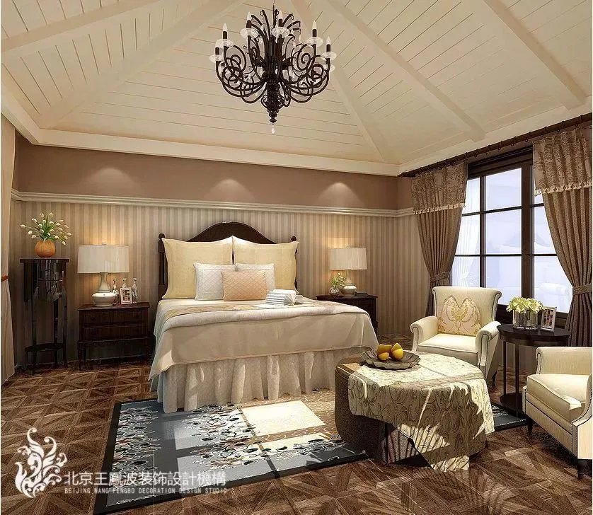 美式风格别墅装修设计：保利家园