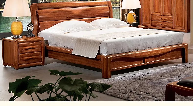 双人床实木床如何挑选 双人床实木床尺寸一般是多少