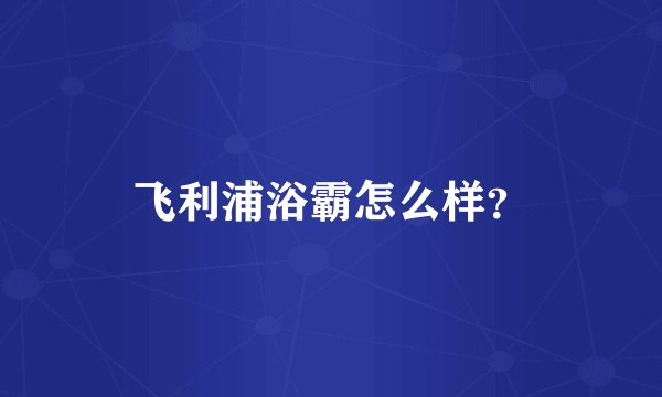飞利浦浴霸怎么样？