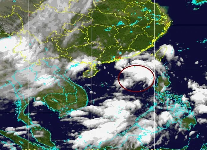 2020年7号台风路径实时发布系统云图 今日“海高斯”卫星云图实时追踪