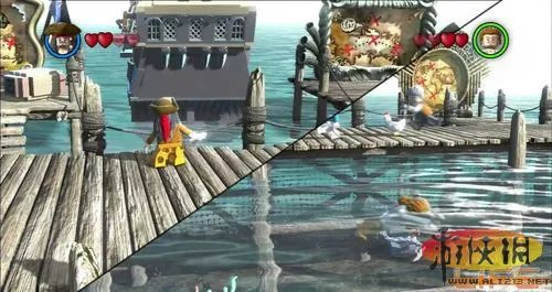 《乐高加勒比海盗》双人模式介绍