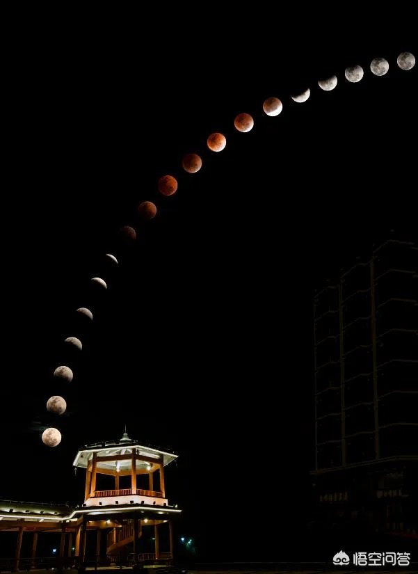 你曾拍过或者见过的最美的月亮是什么样的?