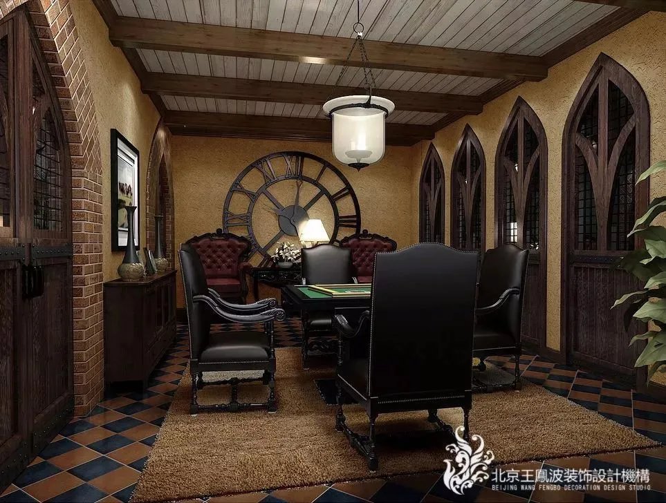 美式风格别墅装修设计：保利家园