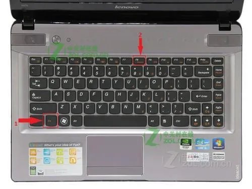 笔记本小键盘怎么打开？