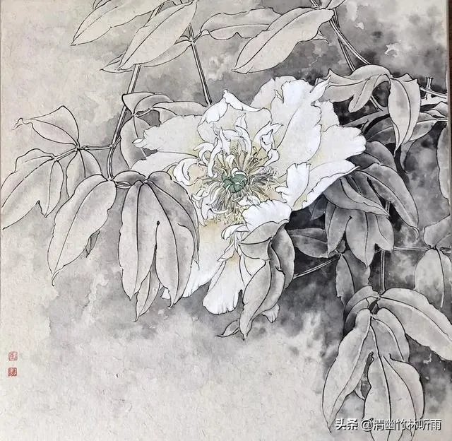 白描和工笔画有什么区别?