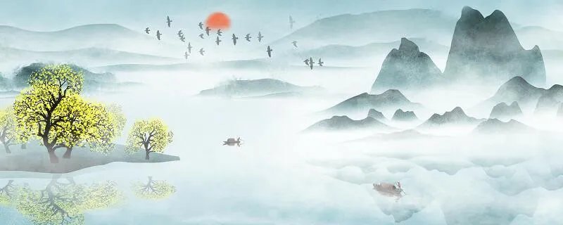 古诗日出江花红胜火的下一句是什么 日出江花红胜火下一句古诗