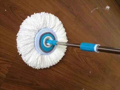 旋转拖把头怎么换