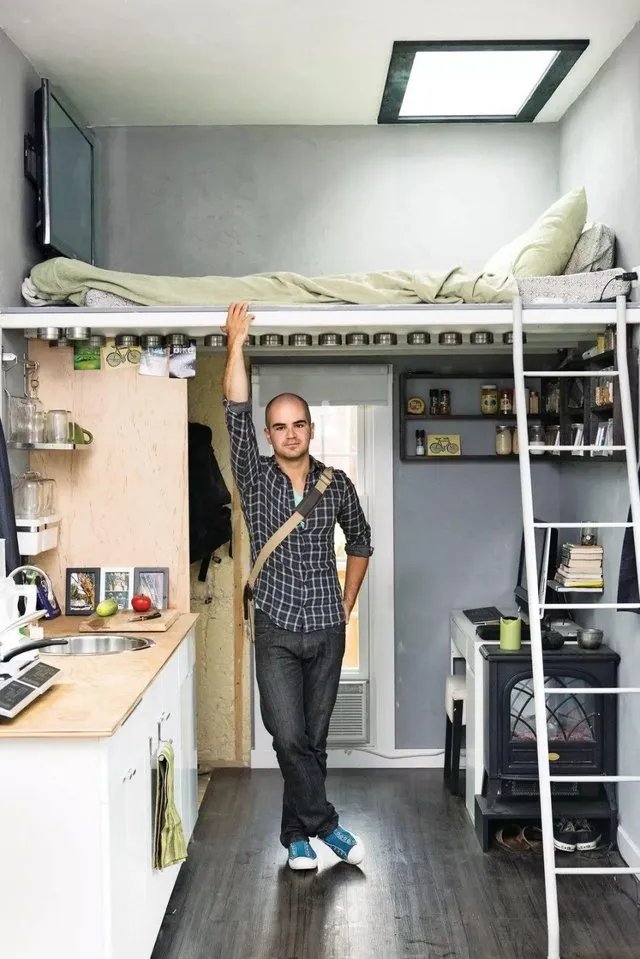 20个小户型改造的大改造,空间利用极致